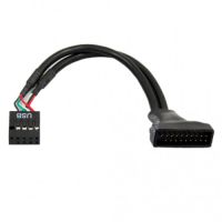 Изображение Кабель питания 9PIN USB 2.0 to 19PIN USB 3.0 Chieftec (Cable-USB3T2)