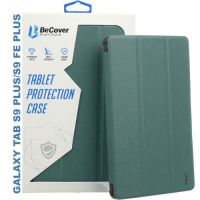 Изображение Чехол для планшета BeCover Smart Case Samsung Tab S9 Plus (SM-X810/SM-X816)/S9 FE Plus (SM-X610/SM-X616) 12.4" Dark Green (710323)